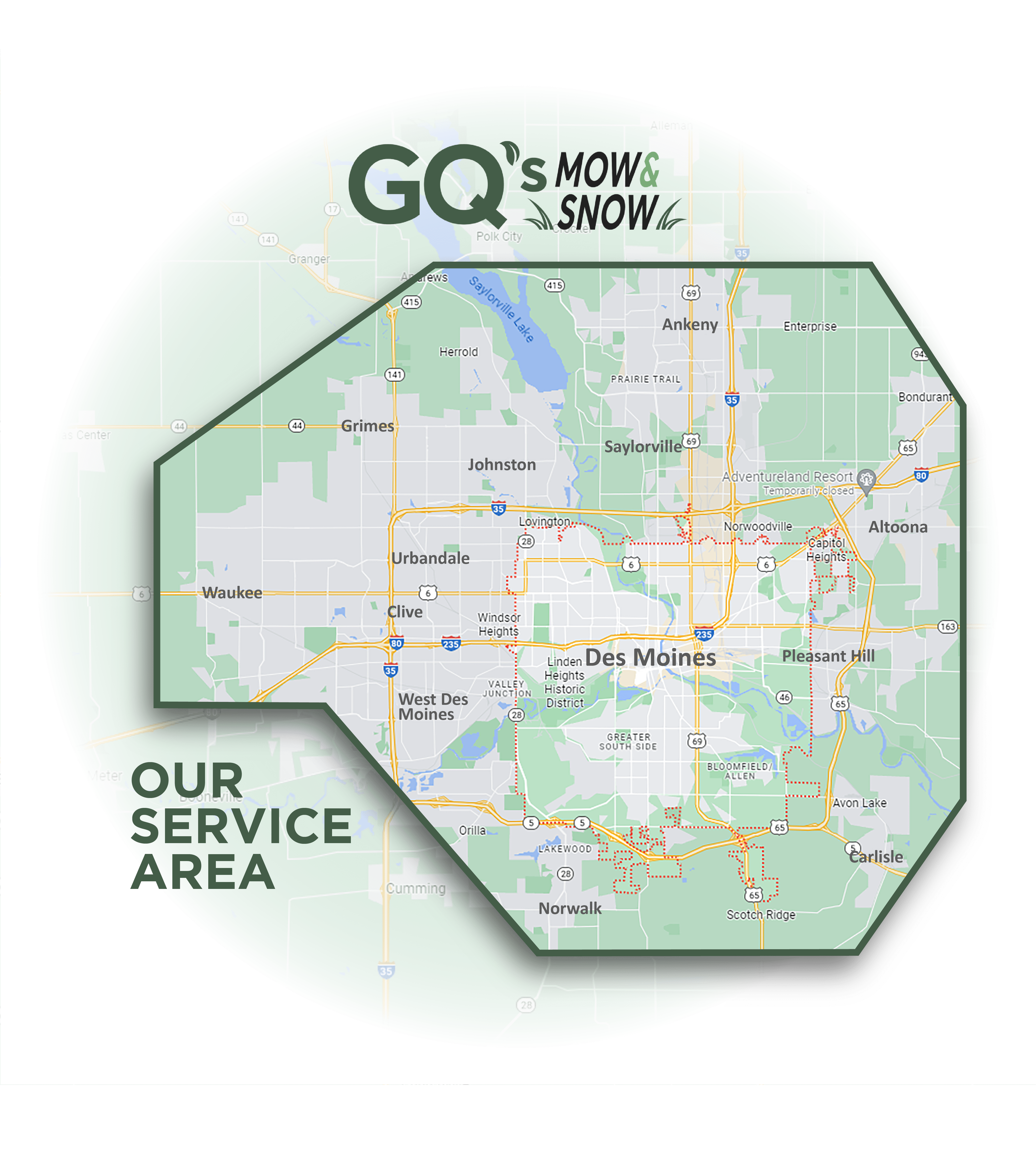 GQ Mow & Snow Map Image